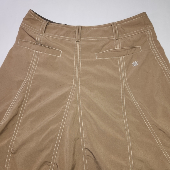 ⭐️Athleta Whatever Skort – Tan | Size 4 | Flared A-Line | Built-In Shorts ✨ - Picture 5 of 12